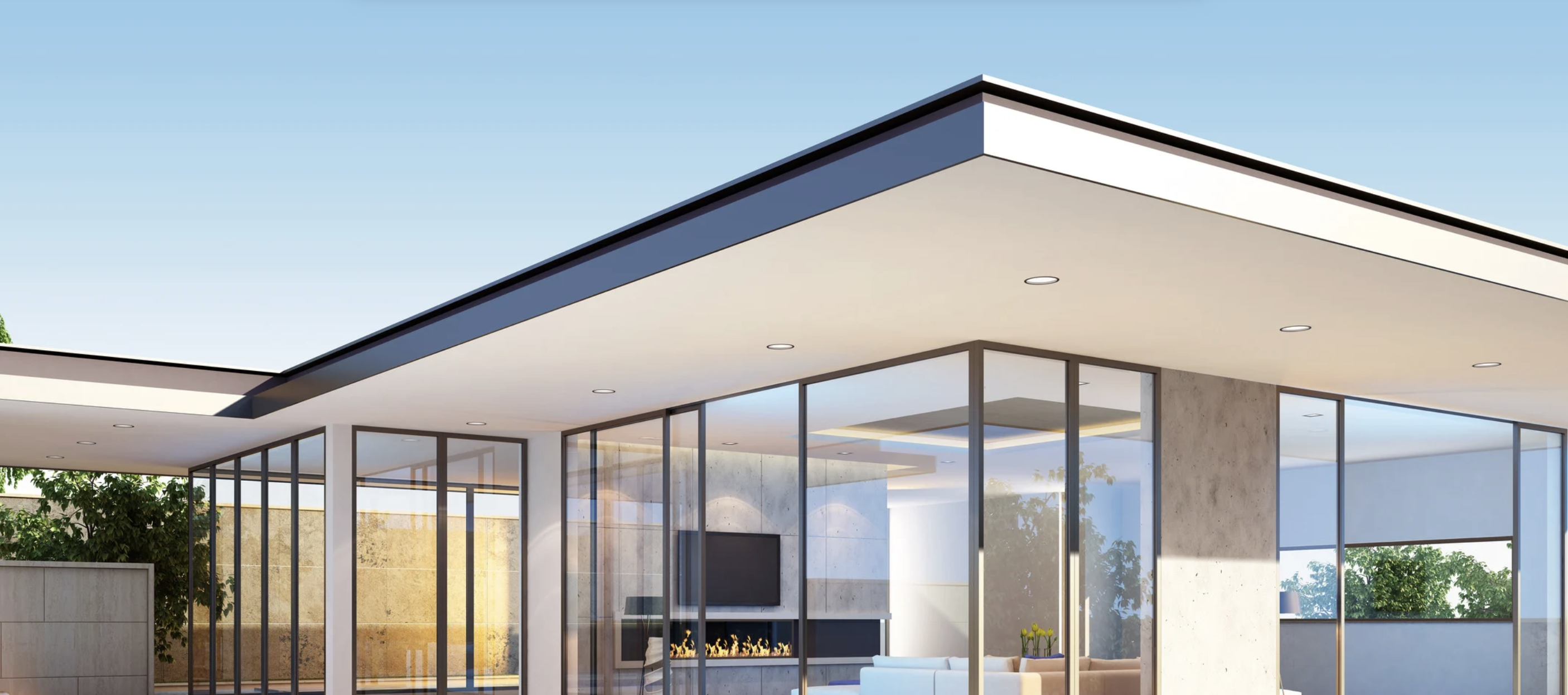 Modern villa interior renovation preview